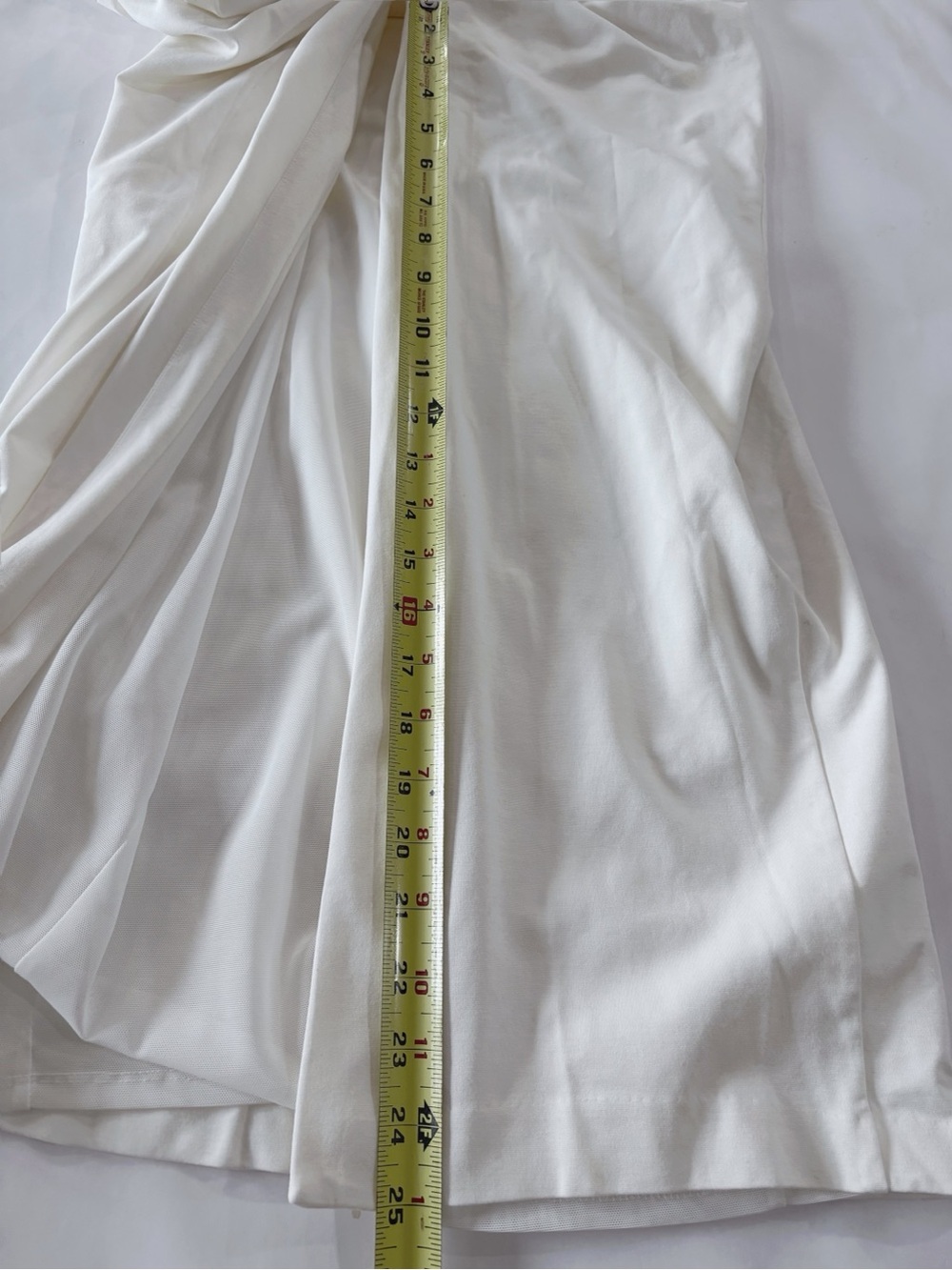NBD Cutout Bodycon Maxi Dress Twist Waist Ivory Women M Cocktail Glam Chic Party - Picture 12 of 12
